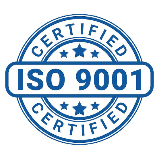 ISO 9001 compliance logo